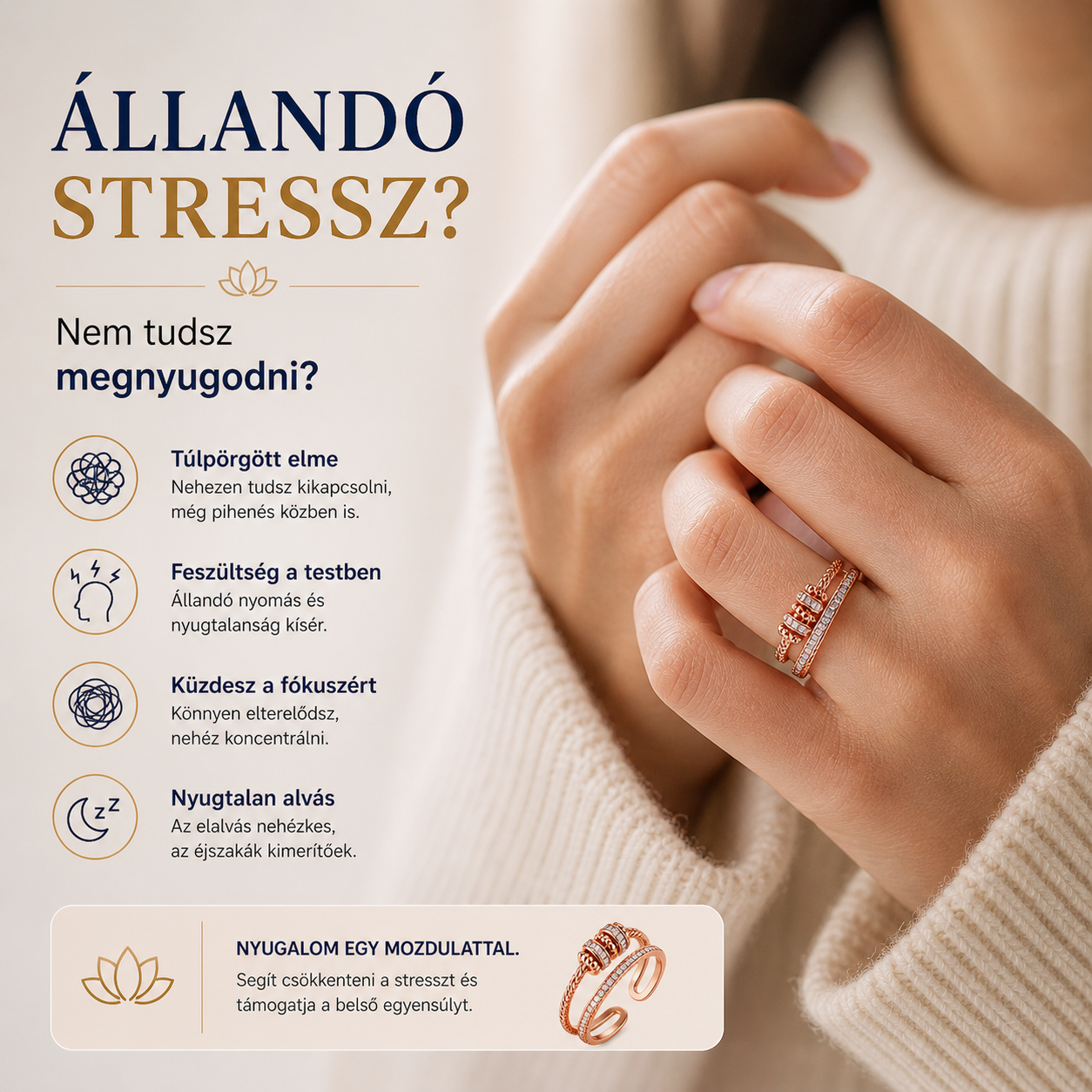 Velmora™ Serenity Gyűrű